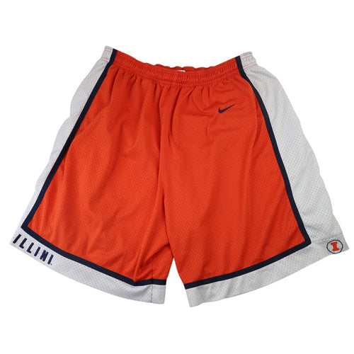Vintage Nike University of Illinois Fighting Illini Basketball Shorts - XXL