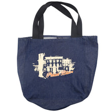 Load image into Gallery viewer, Vintage Prison Blues Graphic Denim Tote Bag - OS