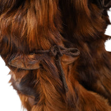 Load image into Gallery viewer, True Vintage 70s Italian Goat Skin Long Hair Boots - W11