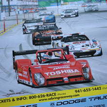 Load image into Gallery viewer, Original Vintage 1999 SuperFlo12 Racing Poster