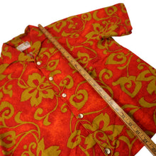 Load image into Gallery viewer, True Vintage 50s Iolani Hapa Jac Bark Cloth Hawaiian Shirt - L