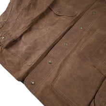Load image into Gallery viewer, Vintage Filson 620 Tin Cloth Waxed Canvas Cruiser Jacket - XL