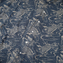 Load image into Gallery viewer, Vintage Polo Ralph Lauren Linen Cotton Blend Koi Fish Button Up Shirt - 2XLT