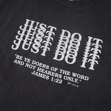 Load image into Gallery viewer, Vintage Just Do It James 1:22 Bible Verse Graphic T Shirt - XL