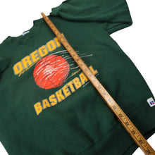 Load image into Gallery viewer, Vintage Russell University of Oregon Ducks Womens Basketball Graphic Sweatshirt - WMNS M