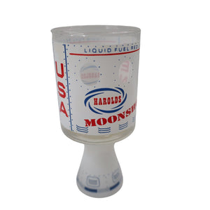 Vintage Reno Harolds Moon Shot Glass Cup - 6"