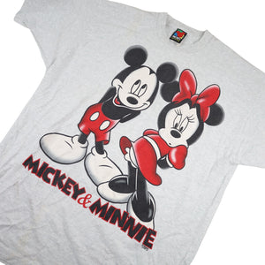 Vintage Disney Jerry Leigh Mickey and Minnie Graphic T Shirt - XXL