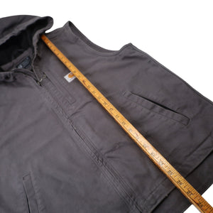 Carhartt Fleece Lined Canvas Hooded Vest - M