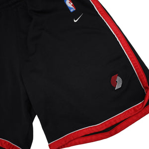 Vintage Nike NBA Authentic Portland Blazers Basketball Shorts - L