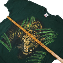 Load image into Gallery viewer, Vintage Jaguar Jungle Scene Graphic T Shirt - XL