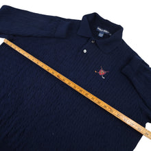 Load image into Gallery viewer, Vintage Polo Ralph Lauren Golf Crest Cable Knit Sweater - XXL