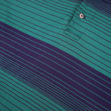 Load image into Gallery viewer, Vintage Polo Golf Ralph Lauren Crest Striped Polo Shirt - L