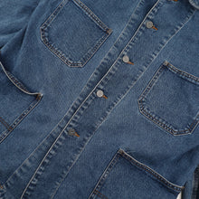 Load image into Gallery viewer, Vintage Armani Denim Chore Jacket - M