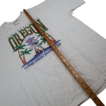 Load image into Gallery viewer, Vintage Y2k  University of Oregon Holiday Bowl Football Graphic T Shirt - XL