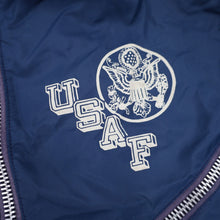 Load image into Gallery viewer, Vintage Artex USAF Graphic Windbreaker Jacket - M