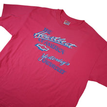 Load image into Gallery viewer, Vintage Chevy &quot;The Heartbeat of American&quot; Graphic T Shirt - XL