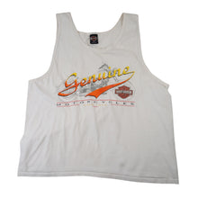 Load image into Gallery viewer, Vintage Y2k Harley Davidson Genuine Motorcycles Graphic Tank Top - XL
