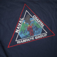 Load image into Gallery viewer, Vintage NCWG-1 Naval Coastal Warefare Group Graphic Long Sleeve T Shirt - XXL