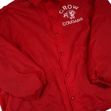 Load image into Gallery viewer, Vintage Playjac Crow Cougars Highschool Light Jacket - XL