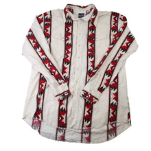 Load image into Gallery viewer, Vintage Wrangler Aztec Pearl Snap Down Southwestern Shirt - XXLT