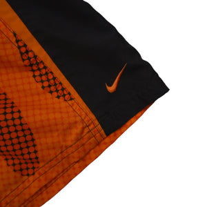 Vintage Y2k Nike Flame Swim Shorts - S