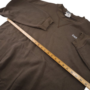 Vintage Carhartt K124 Pullover Crewneck Sweatshirt - XL