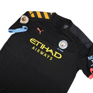 2019 Puma Manchester City #22 Benjamin Mendy 125yr Anniversary Jersey - XL