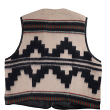 Load image into Gallery viewer, Vintage Navajo Arizona Southwestern Print Wool Vest - L