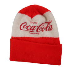 Load image into Gallery viewer, Vintage Coca Cola Knit Beanie - OS