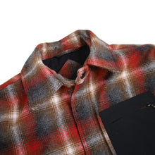 Load image into Gallery viewer, Pendleton Shadow Plaid Polyfill Quilted Wool Shirt Jacket - S