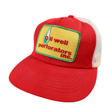 Load image into Gallery viewer, True Vintage Oil Well Perforators Inc Patch Mesh Trucker Hat - OS