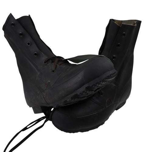 NWT Vintage Military QMC Hood Rubber Cold Weather Mickey Mouse Boots - M9