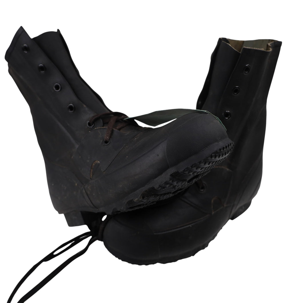 NWT Vintage Military QMC Hood Rubber Cold Weather Mickey Mouse Boots - M9