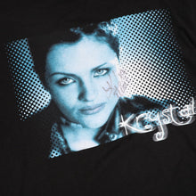 Load image into Gallery viewer, Vintage Y2k Giant Krystal Harris Signed Graphic Band Tee - M
