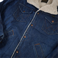 Load image into Gallery viewer, Vintage Wrangler Sherpa Lined Denim Wrange Coat - L