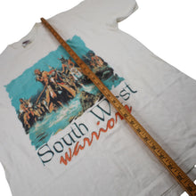 Load image into Gallery viewer, Vintage South West Warriors Graphic Native American Art T Shirt - L