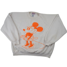 Load image into Gallery viewer, Vintage Walt Disney Embroidered Minnie Mouse Sweatshirt - WMNS M