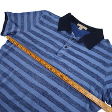 Load image into Gallery viewer, Burberry London Striped Polo Shirt - M
