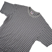 Load image into Gallery viewer, Vintage Tee Jays USA Made Striped Single Stitched Classic T Shirt - M