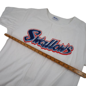 Vintage Tokyo Yakult Swallows Baseball Jersey - L