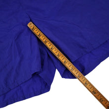 Load image into Gallery viewer, Vintage 90s Nike Big Spellout Swim Trunks. Features 90s gray tag - L