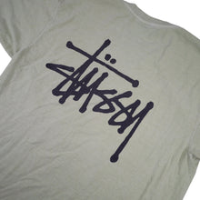 Load image into Gallery viewer, Vintage Stussy Spellout Graphic T Shirt - M