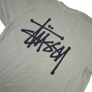 Vintage Stussy Spellout Graphic T Shirt - M