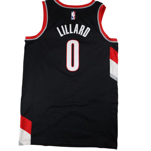 Nike Portland Blazers #0 Damion Lillard Basketball Jersey - S