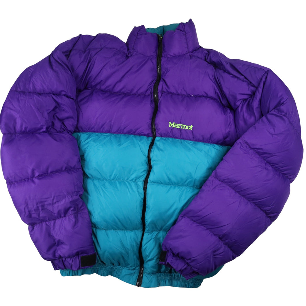 Vintage Marmot Retro Down Quilted Puffer Jacket  - L