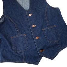 Load image into Gallery viewer, Vintage Wrangler Honda Motorcycle Patches Denim Vest - M