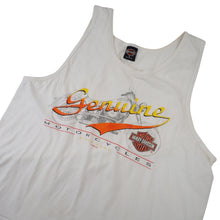 Load image into Gallery viewer, Vintage Y2k Harley Davidson Genuine Motorcycles Graphic Tank Top - XL