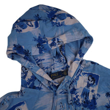 Load image into Gallery viewer, Polo Ralph Lauren Hawaiian Aloha Palm Print Hoodie - M
