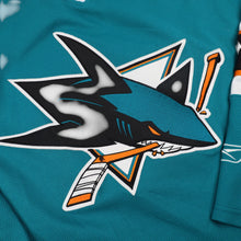 Load image into Gallery viewer, Vintage Reebok San Jose Sharks All Sewn Jersey
