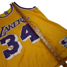 Load image into Gallery viewer, Vintage 90s Champion LA Lakers Shaquille O'Neal Basketball Jersey - L